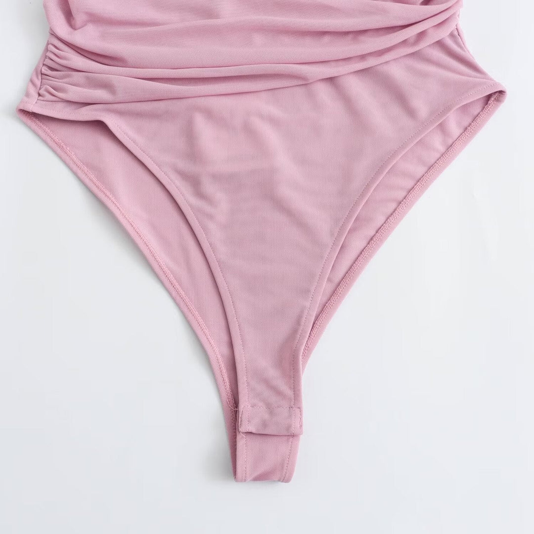 Drune | Damen-Body mit Leopardenmuster