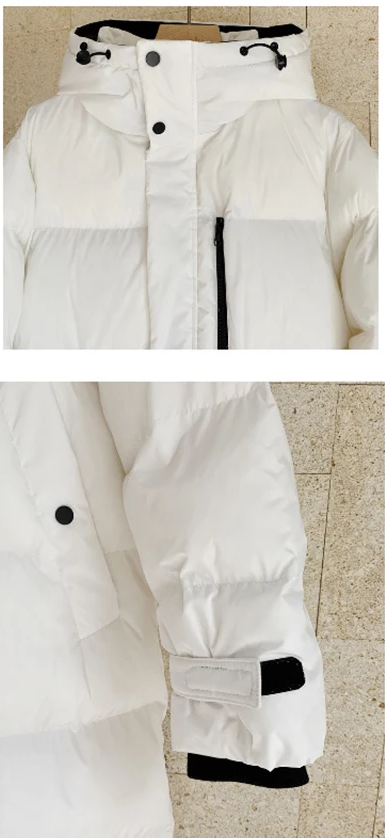 Drune | Oversized-Jacke mit Kapuze wasser- und winddicht