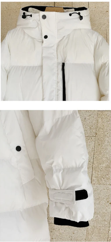 Drune | Oversized-Jacke mit Kapuze wasser- und winddicht