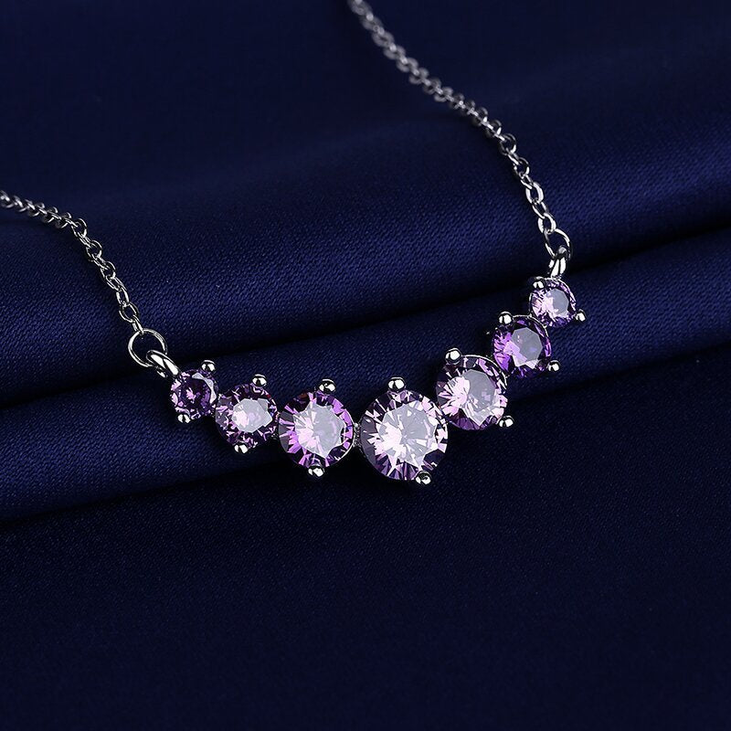 Drune | 925 Sterling Moissanit Halskette