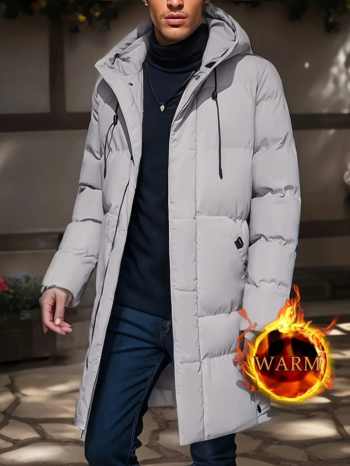 Drune | Winterjacke mit Kapuze und Fleece-Futter für Herren - Perfekt für Aktivitäten im Freien