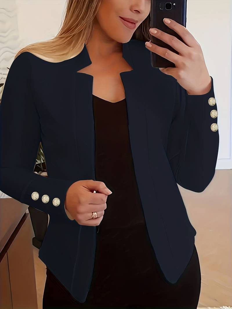 Drune | Freizeit Damen Blazer Mit Knöpfen