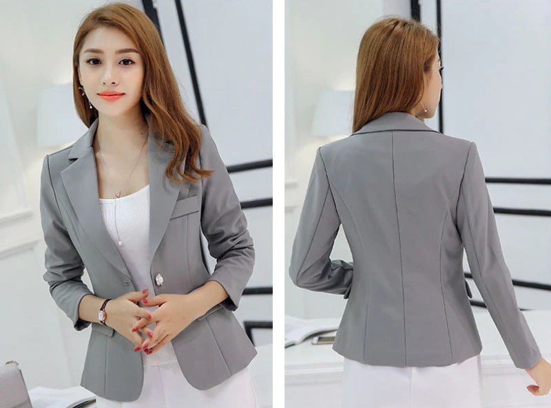 Drune | Lässig Taschen Kurz Blazer