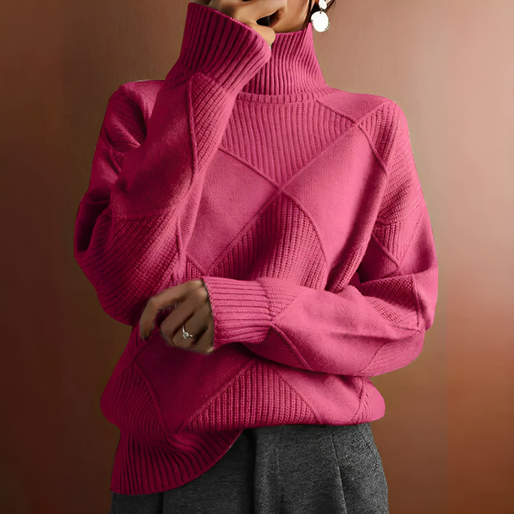 Drune | Kuscheliger Damen-Rollkragenpullover aus Kaschmir