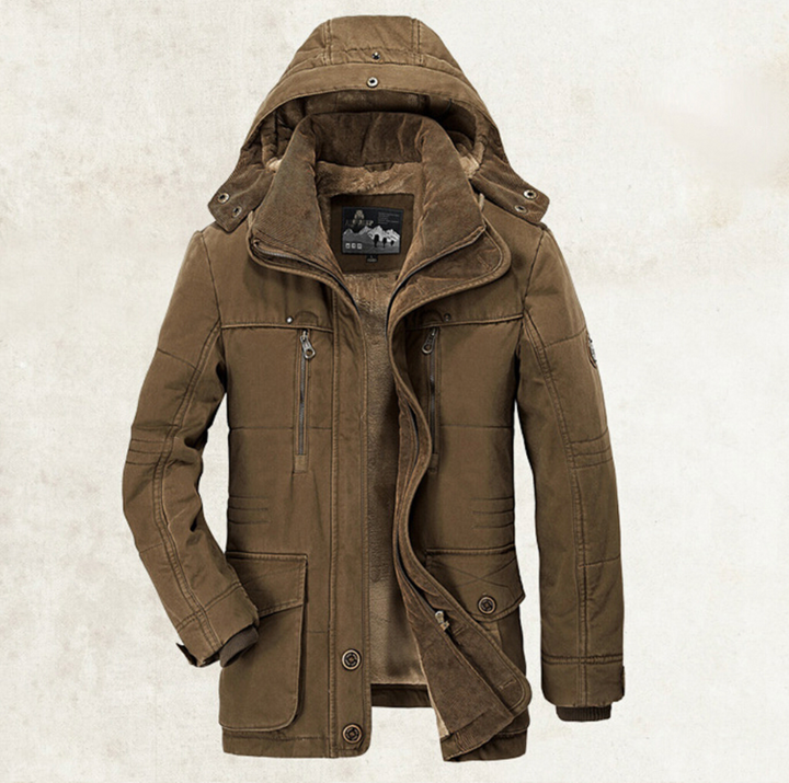 Drune | Stylische Winterjacke mit Kapuze
