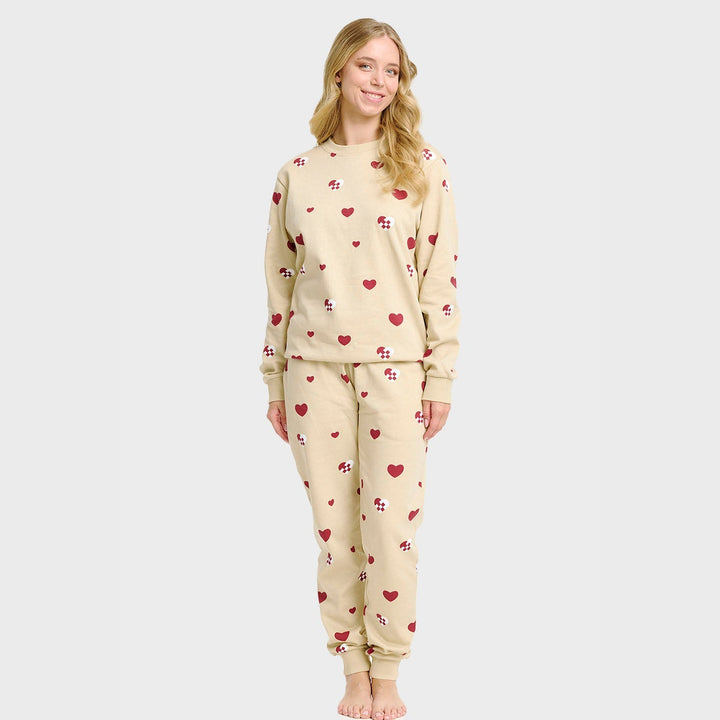 Drune | Weihnachtsherz Sweatset - Damen
