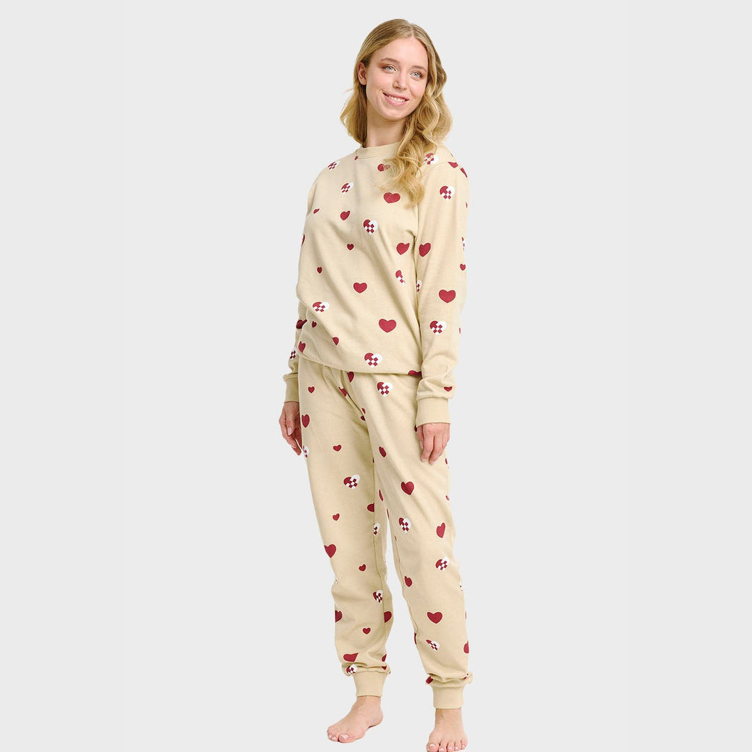 Drune | Weihnachtsherz Sweatset - Damen