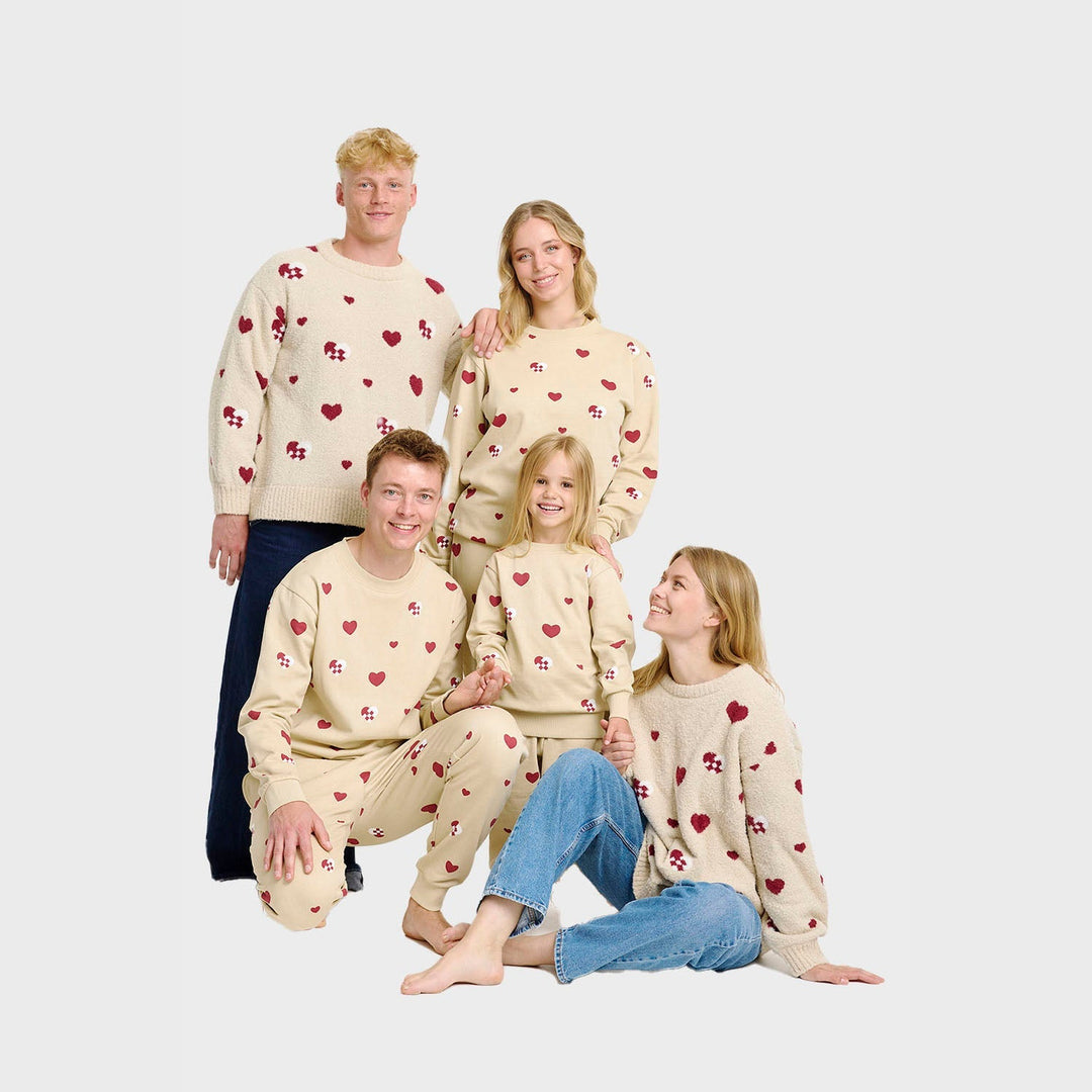 Drune | Weihnachtsherz Sweatset - Herren