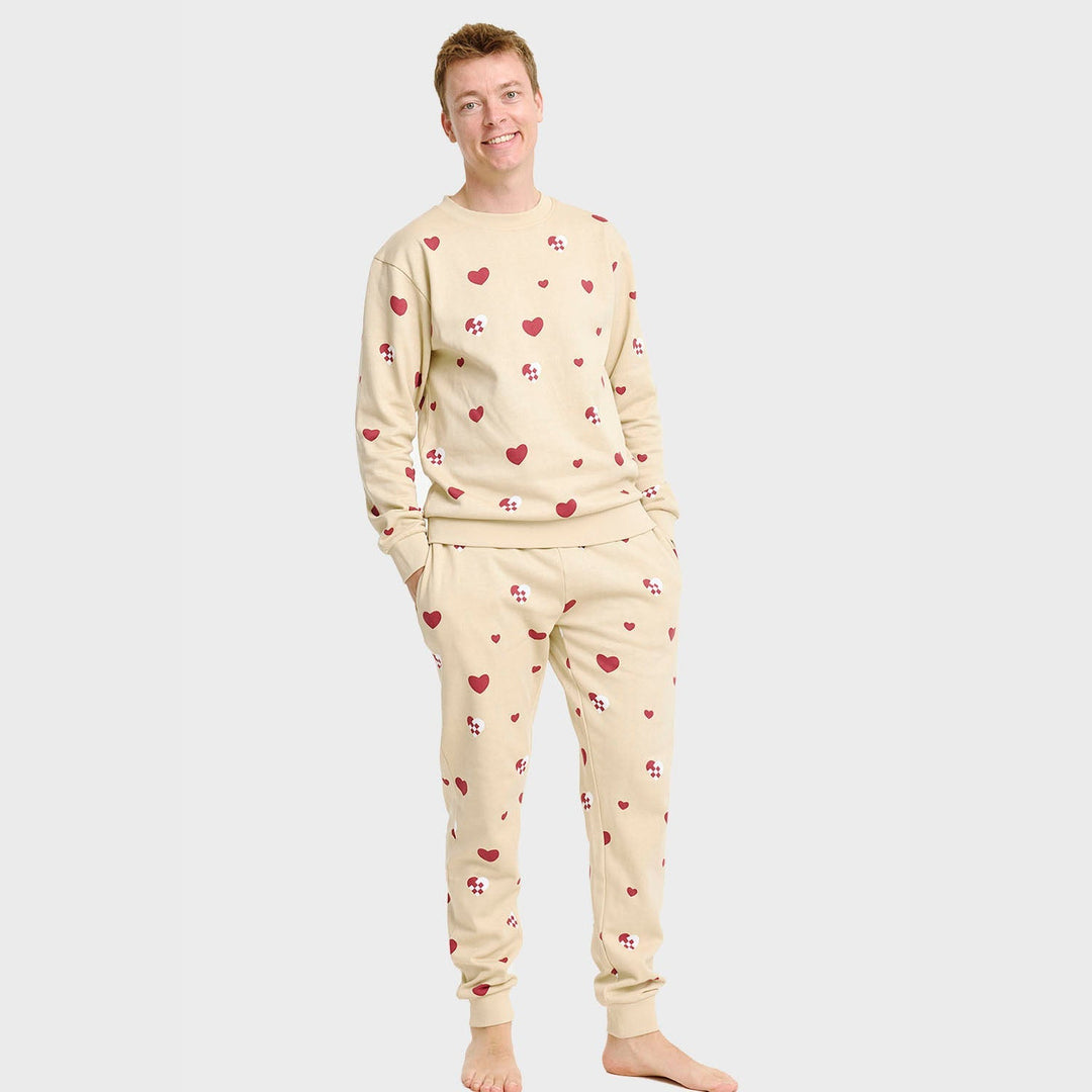 Drune | Weihnachtsherz Sweatset - Herren