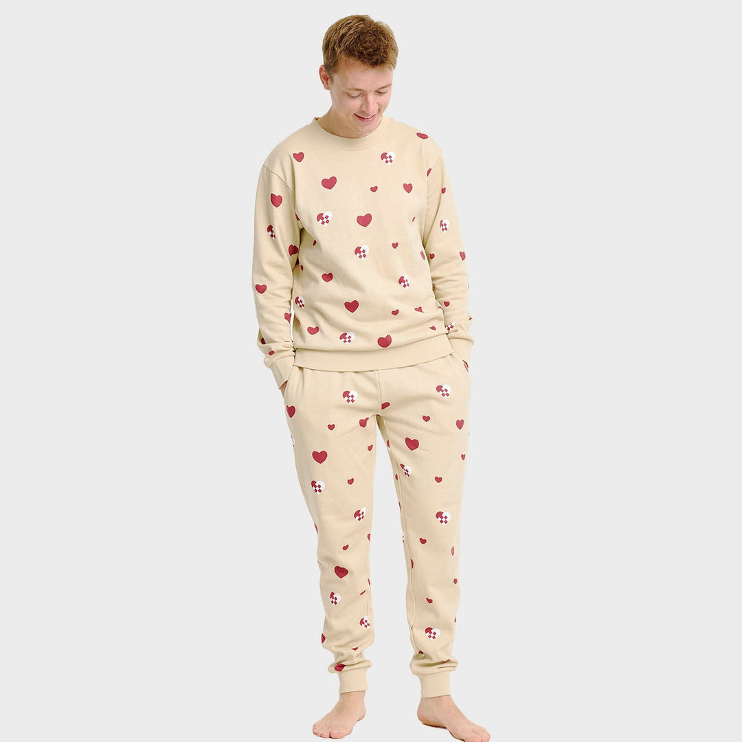 Drune | Weihnachtsherz Sweatset - Herren