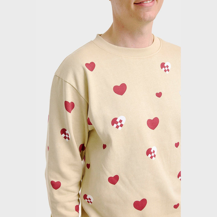 Drune | Weihnachtsherz Sweatset - Herren