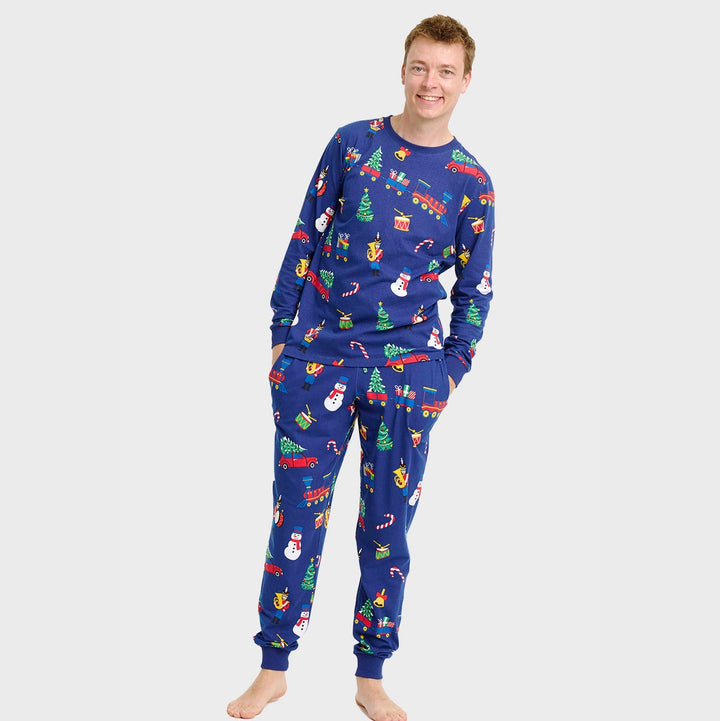 Drune | Christmas Toys Weihnachts-Pyjama - Herren