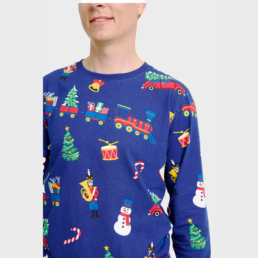 Drune | Christmas Toys Weihnachts-Pyjama - Herren