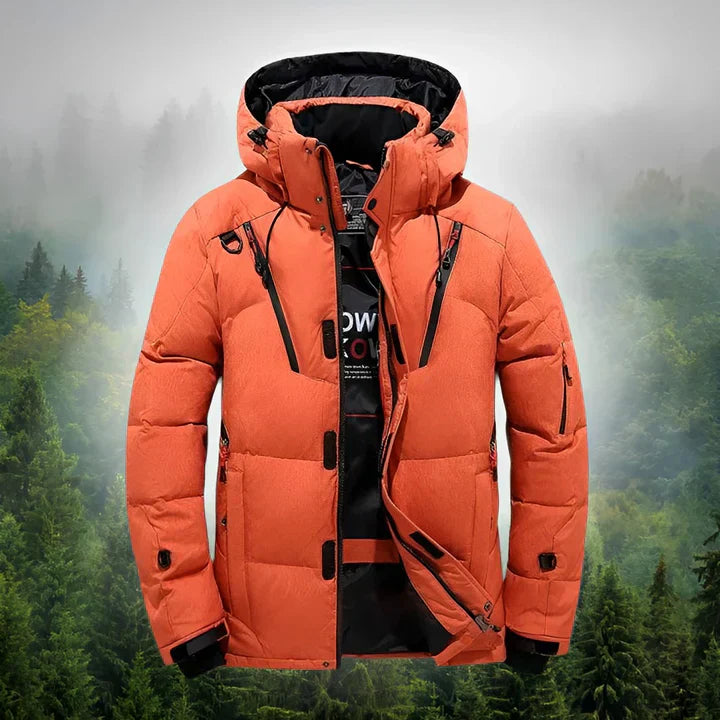 Drune | Shield Herren Daunenparka mit Abnehmbarem Kapuze