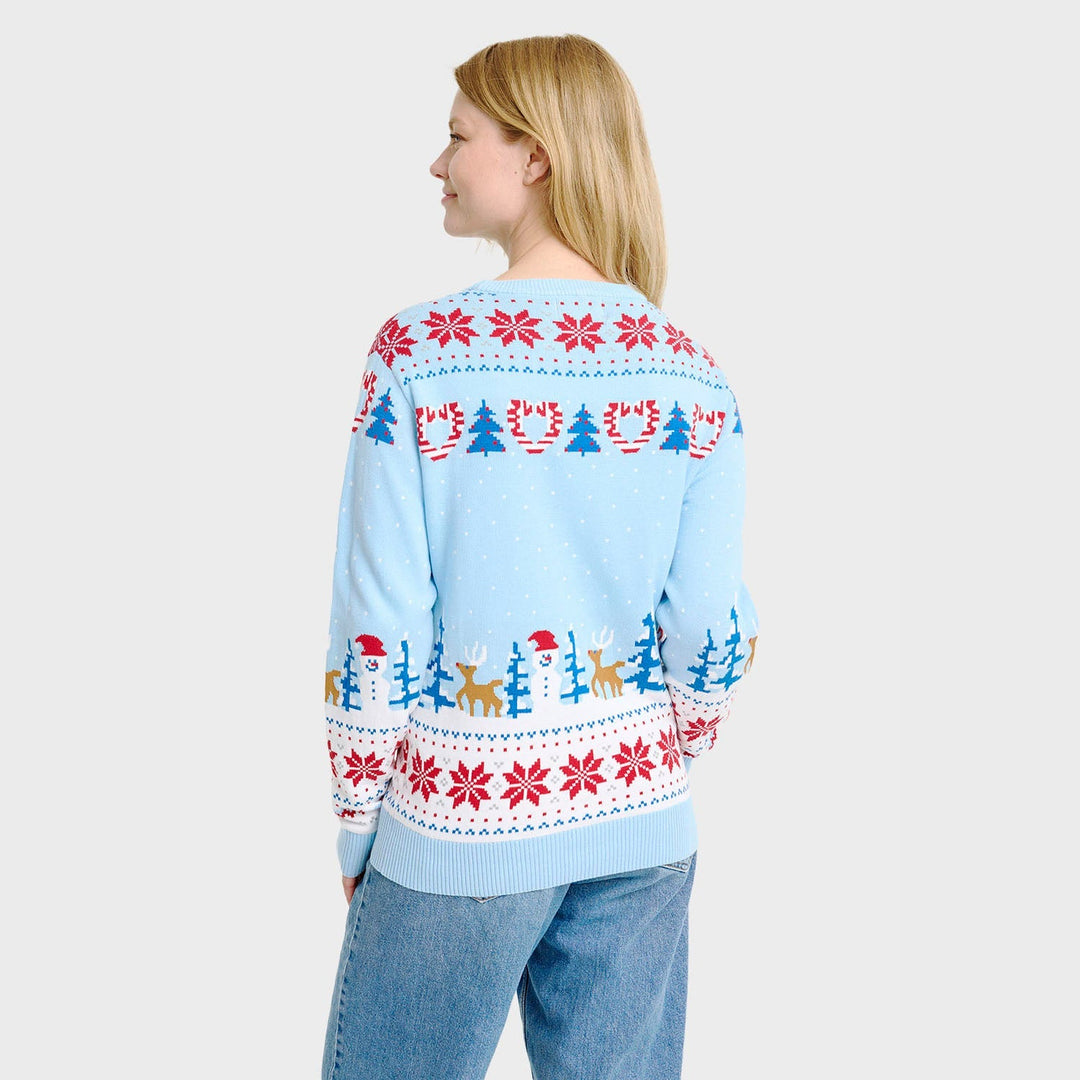 Drune | Christmas Wonderland Weihnachts-Pullover -Damen