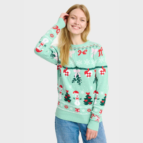Drune | Der gebundene Weihnachtspullover - Damen