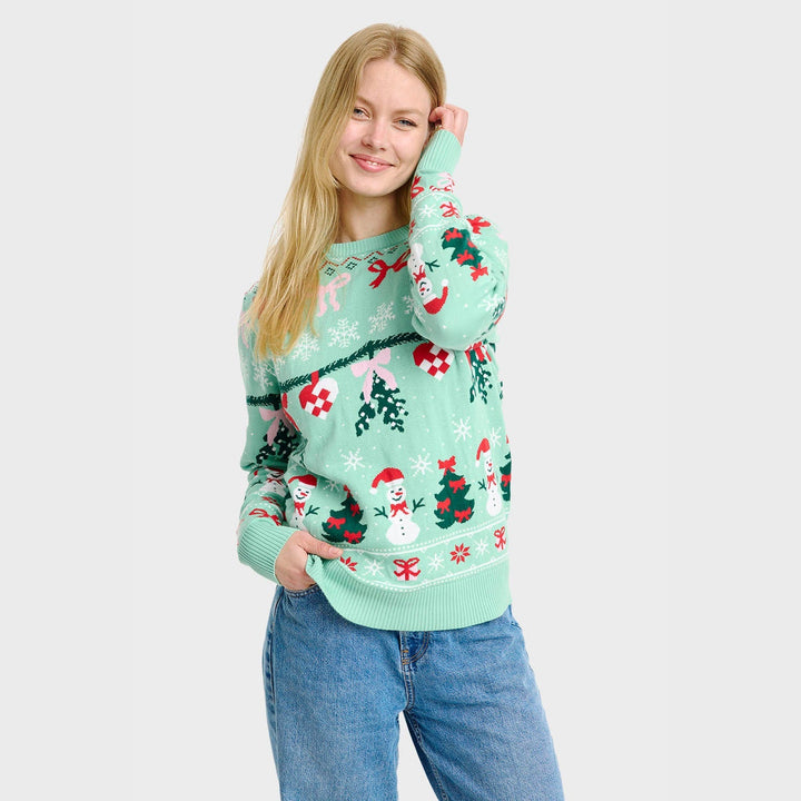 Drune | Der gebundene Weihnachtspullover - Damen