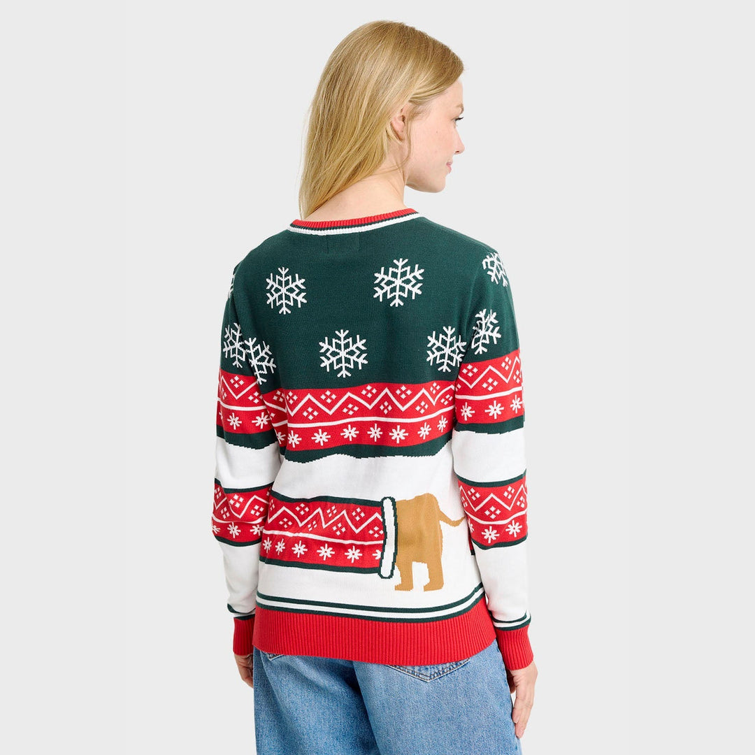 Drune | Dashing Around Weihnachts-Pullover - Damen