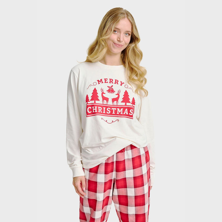 Drune | Das fröhliche Weihnachts-Pyjama-Oberteil - Damen