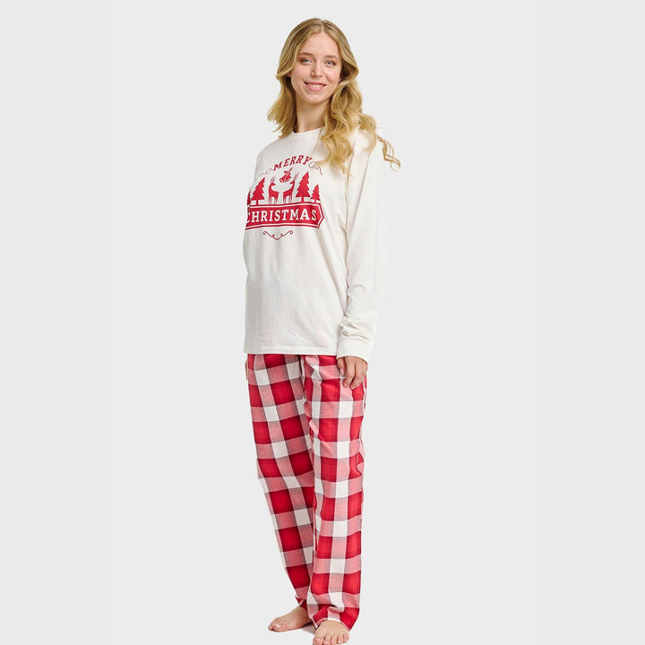 Drune | Das fröhliche Weihnachts-Pyjama-Oberteil - Damen
