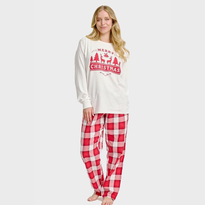 Drune | Das fröhliche Weihnachts-Pyjama-Oberteil - Damen