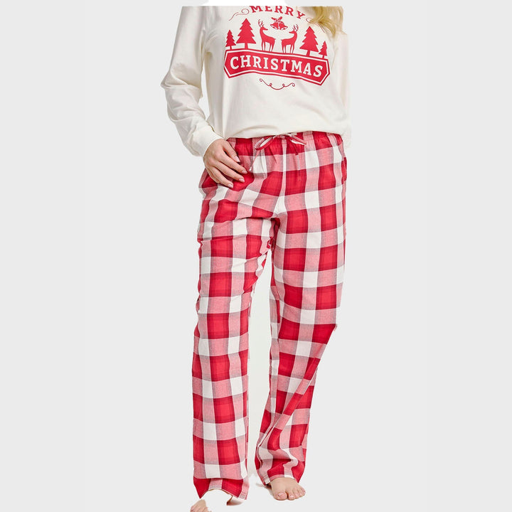 Drune | Flanell Weihnachts hose - Damen