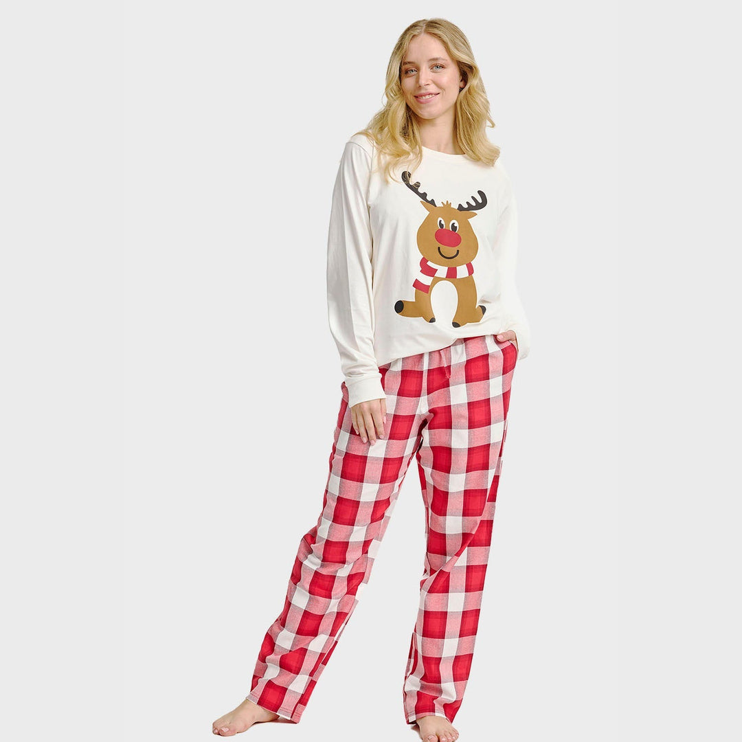 Drune | Flanell Weihnachts hose - Damen