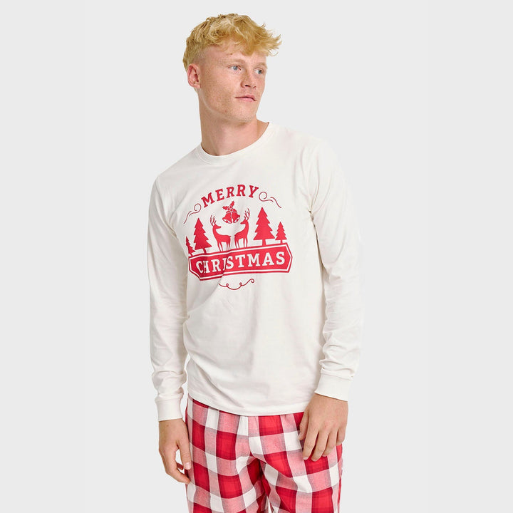 Drune | Das fröhliche Weihnachts-Pyjama-Oberteil - Herren