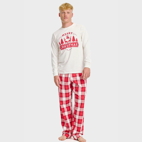 Drune | Das fröhliche Weihnachts-Pyjama-Oberteil - Herren