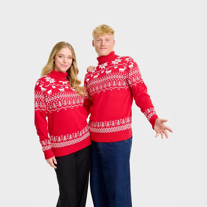 Drune | Der grönländische Weihnachtsrollkragenpullover - Herren
