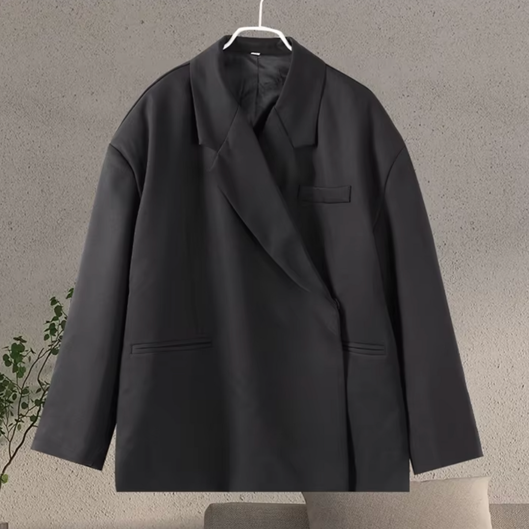 Drune | Trendy Damen Blazer mit Langer Passform