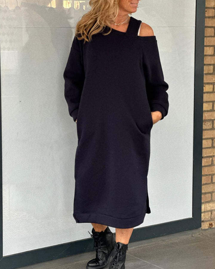 Drune | Kleid mit Einem Schulterträger