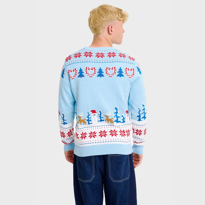 Drune | Christmas Wonderland Weihnachts-Pullover - Herren