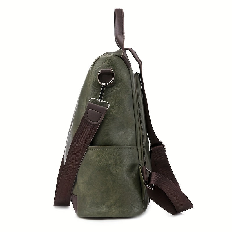 Drune | Diebstahlsicherer Damen Rucksack Vegan Anti-Diebstahl City-Backpack