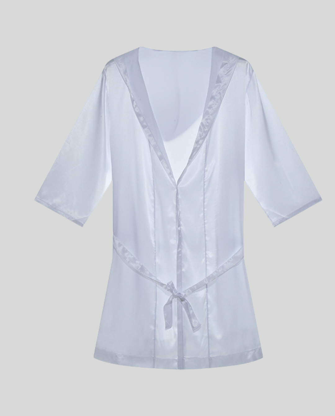Herren Satin Bademantel Drune