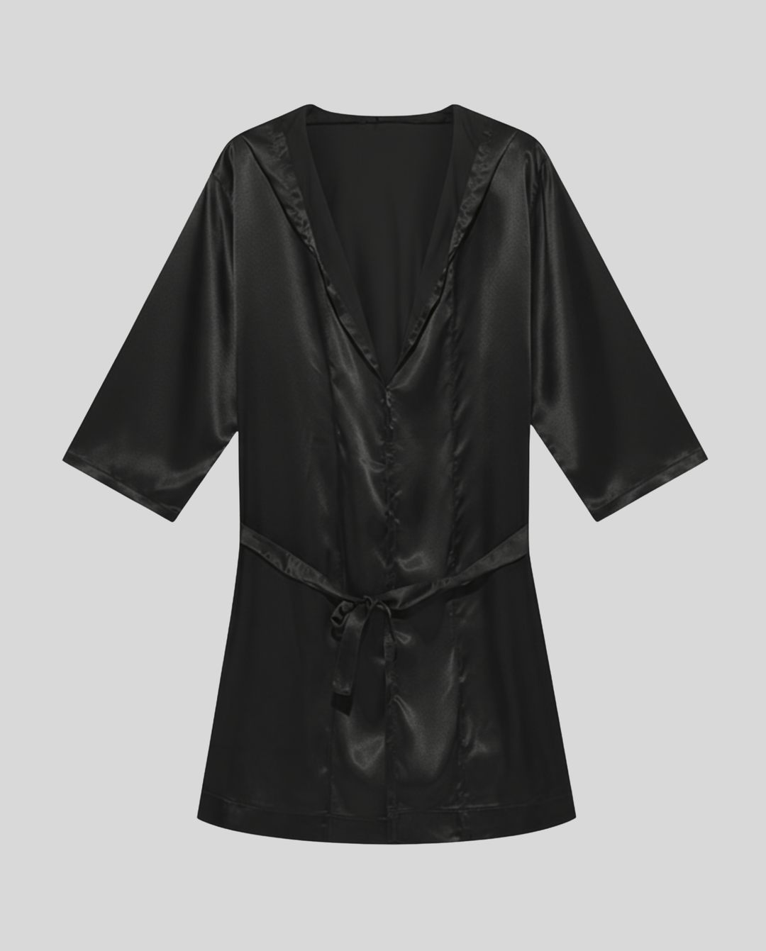 Herren Satin Bademantel Drune