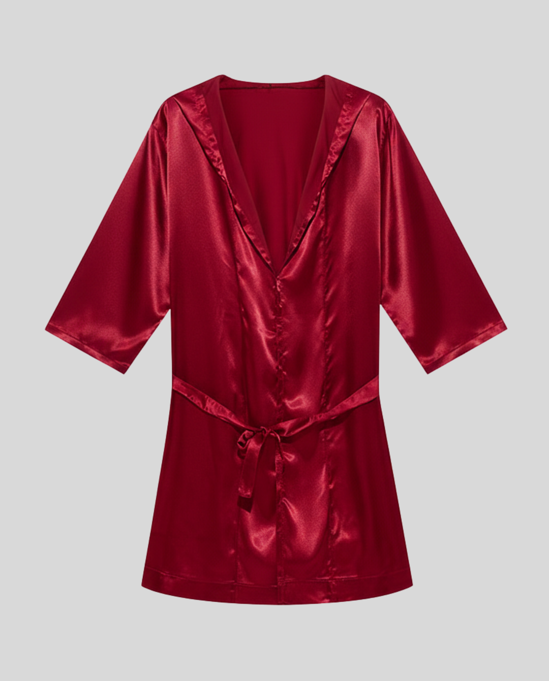 Herren Satin Bademantel Drune
