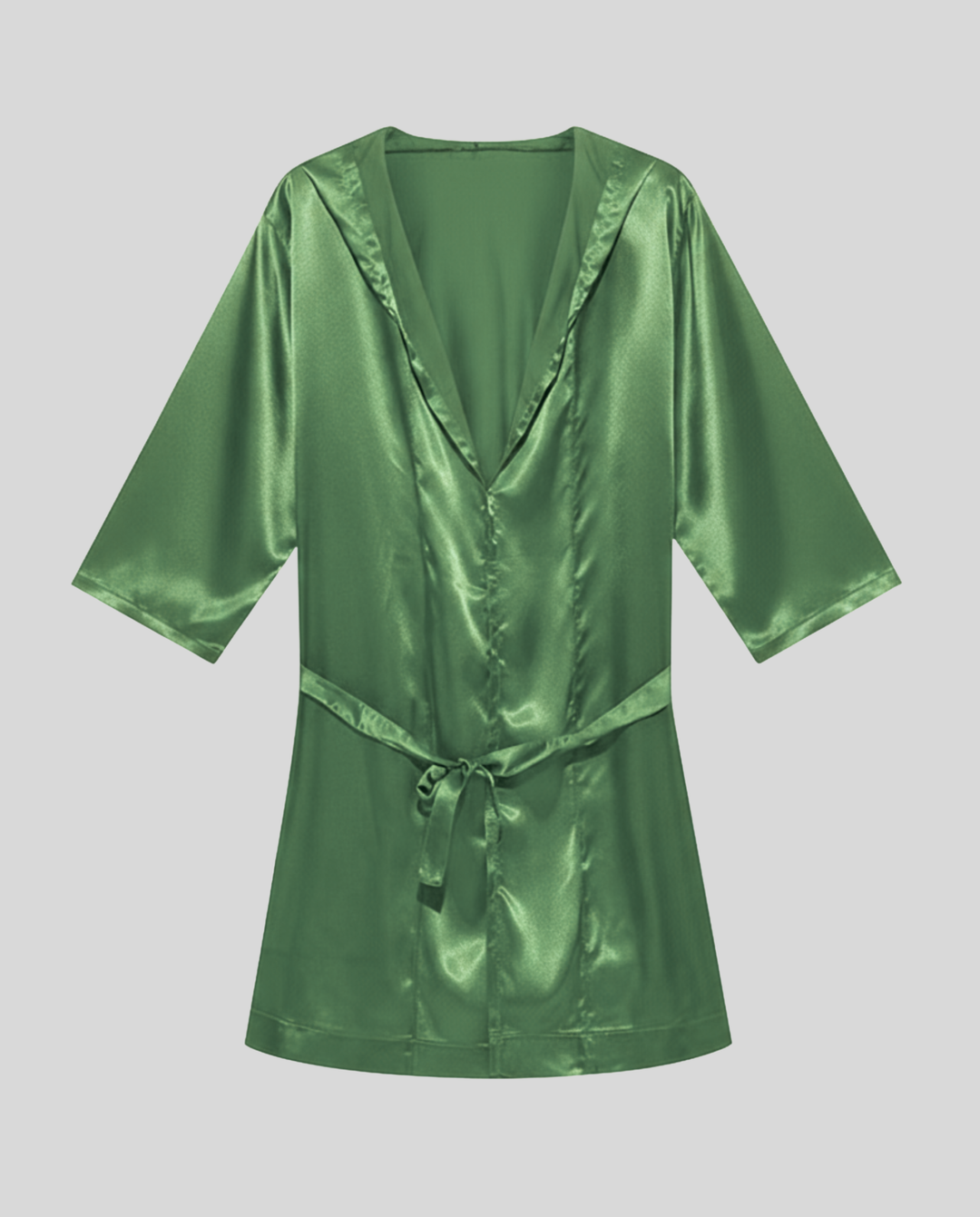 Herren Satin Bademantel Drune