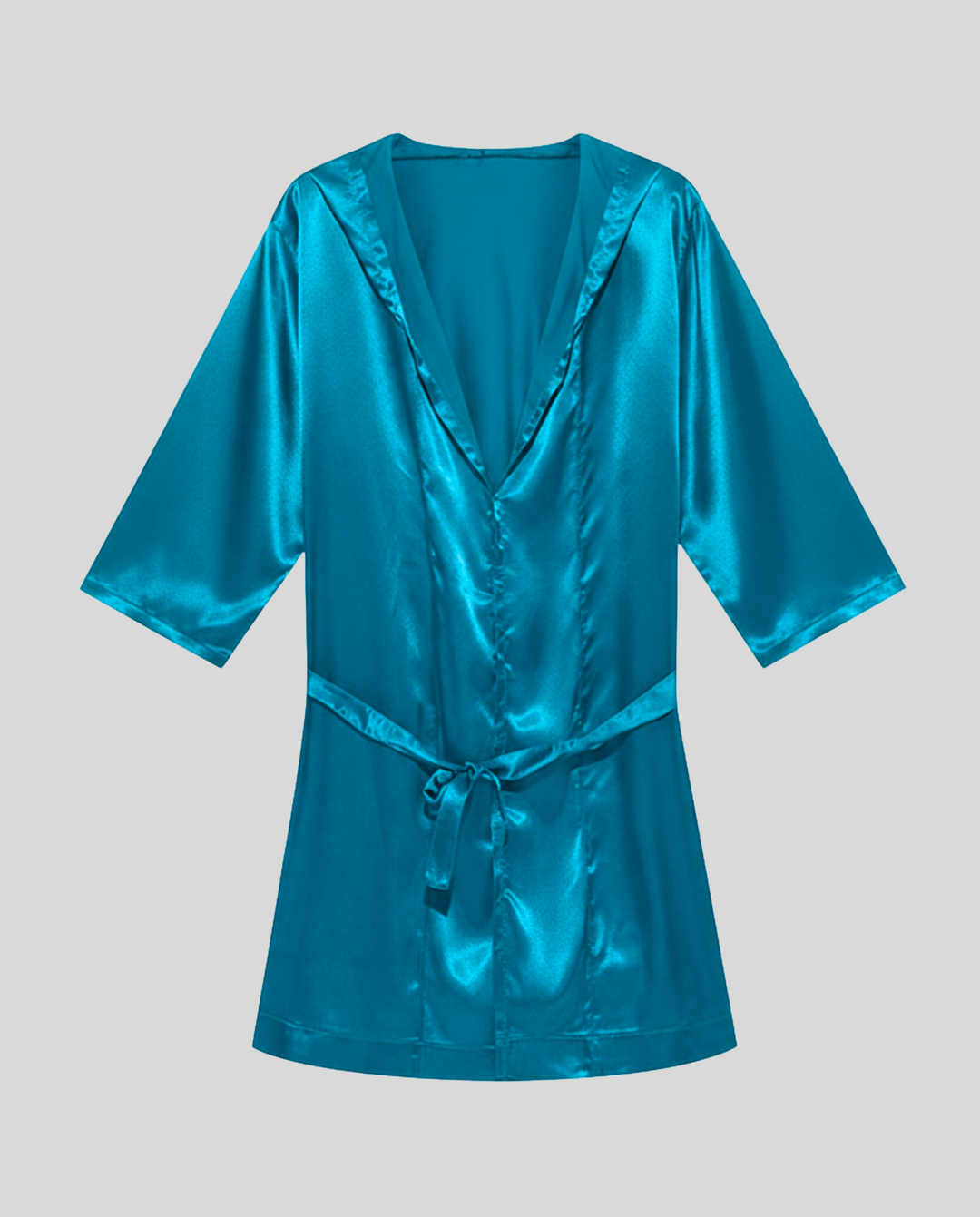 Herren Satin Bademantel Drune