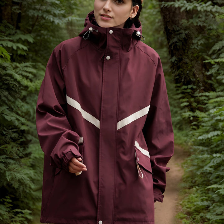 Drune | Leichte Wasserdichte Jacke mit Kapuze