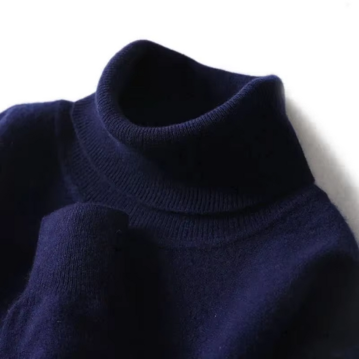 Drune | Herren Wollpullover Mit Rollkragen Und Schlankem Design