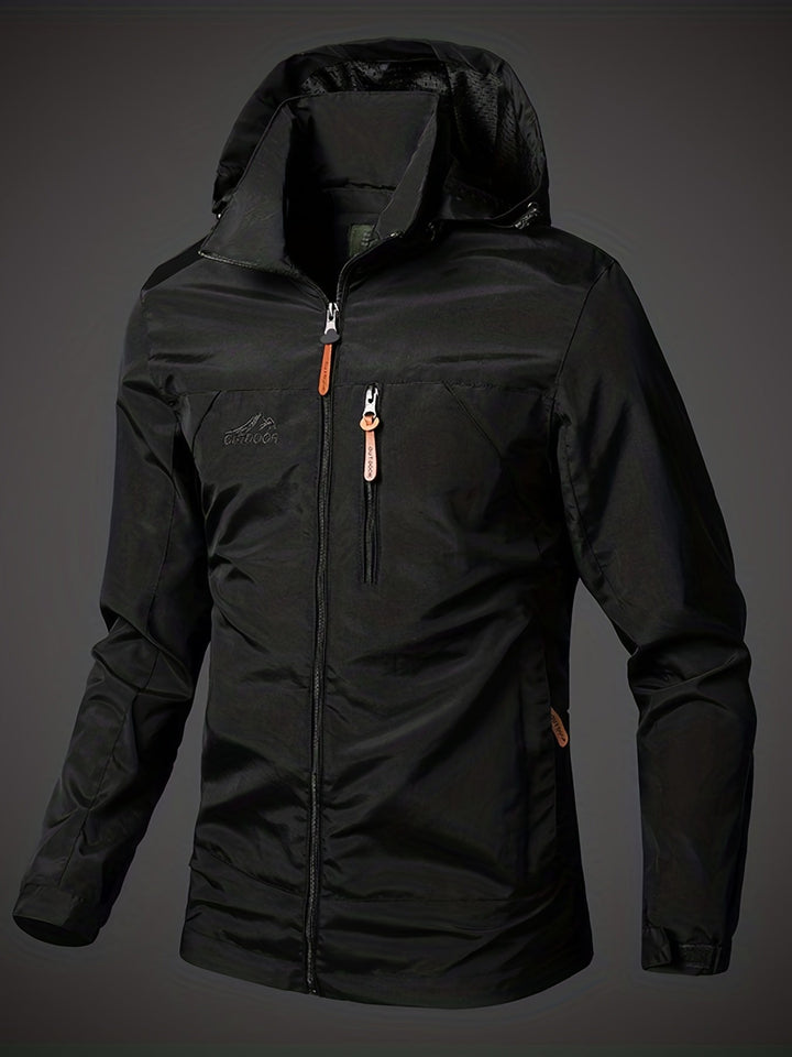 Drune | Wasserabweisende Herren Softshelljacke Mit Kapuze