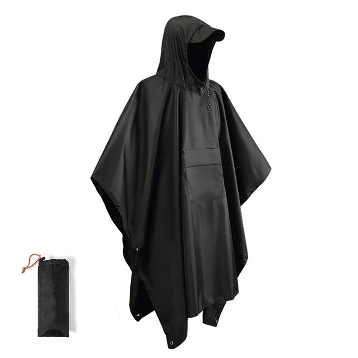 Drune | Wasserdichter Poncho-Rucksacküberzug für Wanderungen