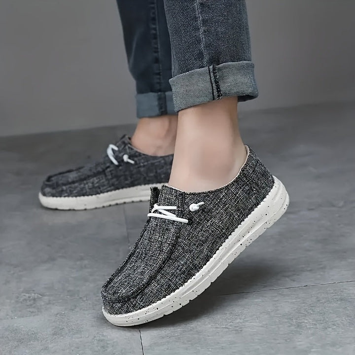 Drune | Legere Herren Loafer Mit Einfarbigem Design Und Runder Schuhspitze