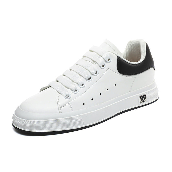 Drune | Sneaker Mit Erhöhung Bequeme Freizeitschuhe Mit 6 Cm Verstecktem Absatz, Aus Kunstleder, Für Alltag & Business