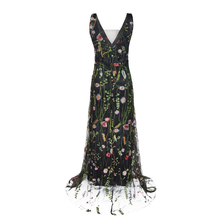 Drune | Fabulous Ärmelloses besticktes Kleid