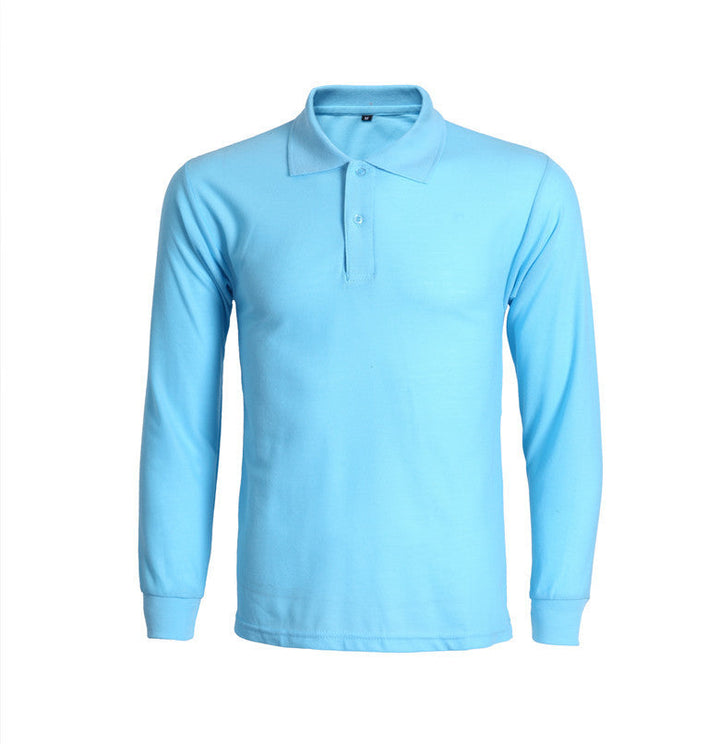 Drune | Blaues Golfshirt Für Herren