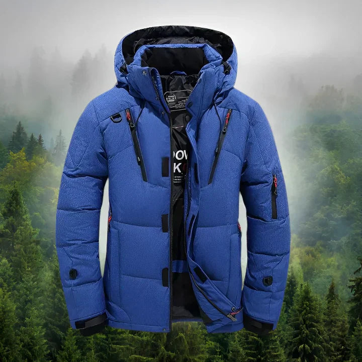 Drune | Shield Herren Daunenparka mit Abnehmbarem Kapuze