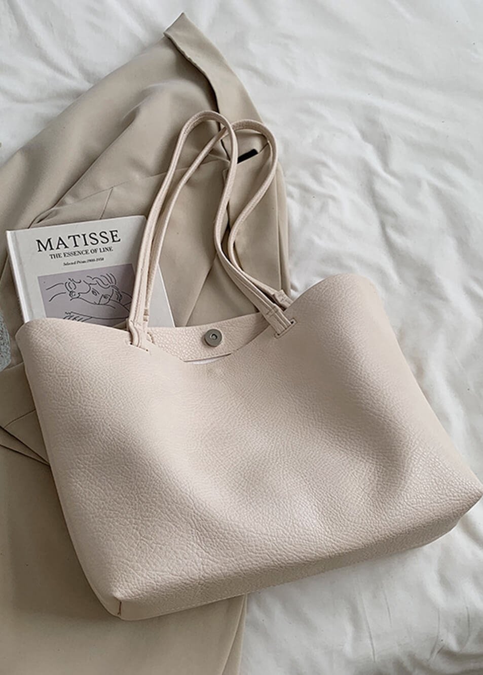 Drune | Geräumige Damen Schultertasche Aus Weichem Leder
