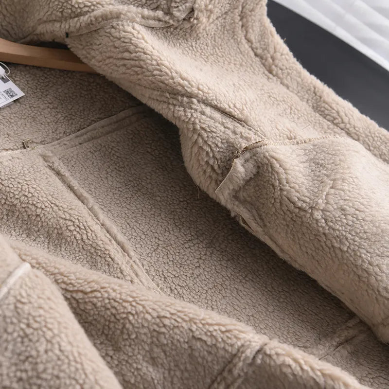 Drune | Wildleder Winterjacke - Warm & Stilvoll